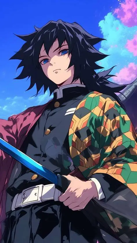 ai character: giyu tomioka background