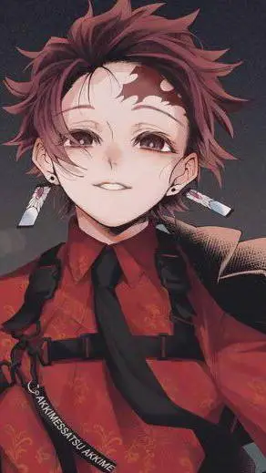 ai character: tanjiro yandere background