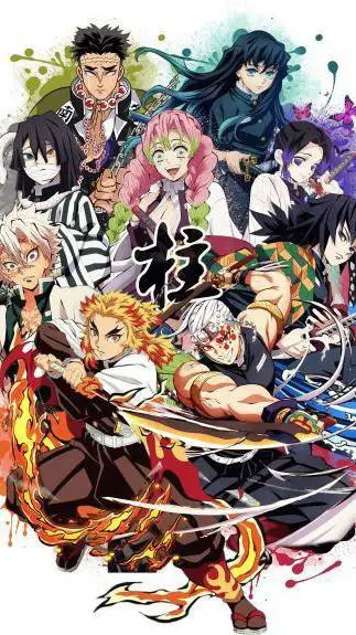 ai character: hashira/pilier background