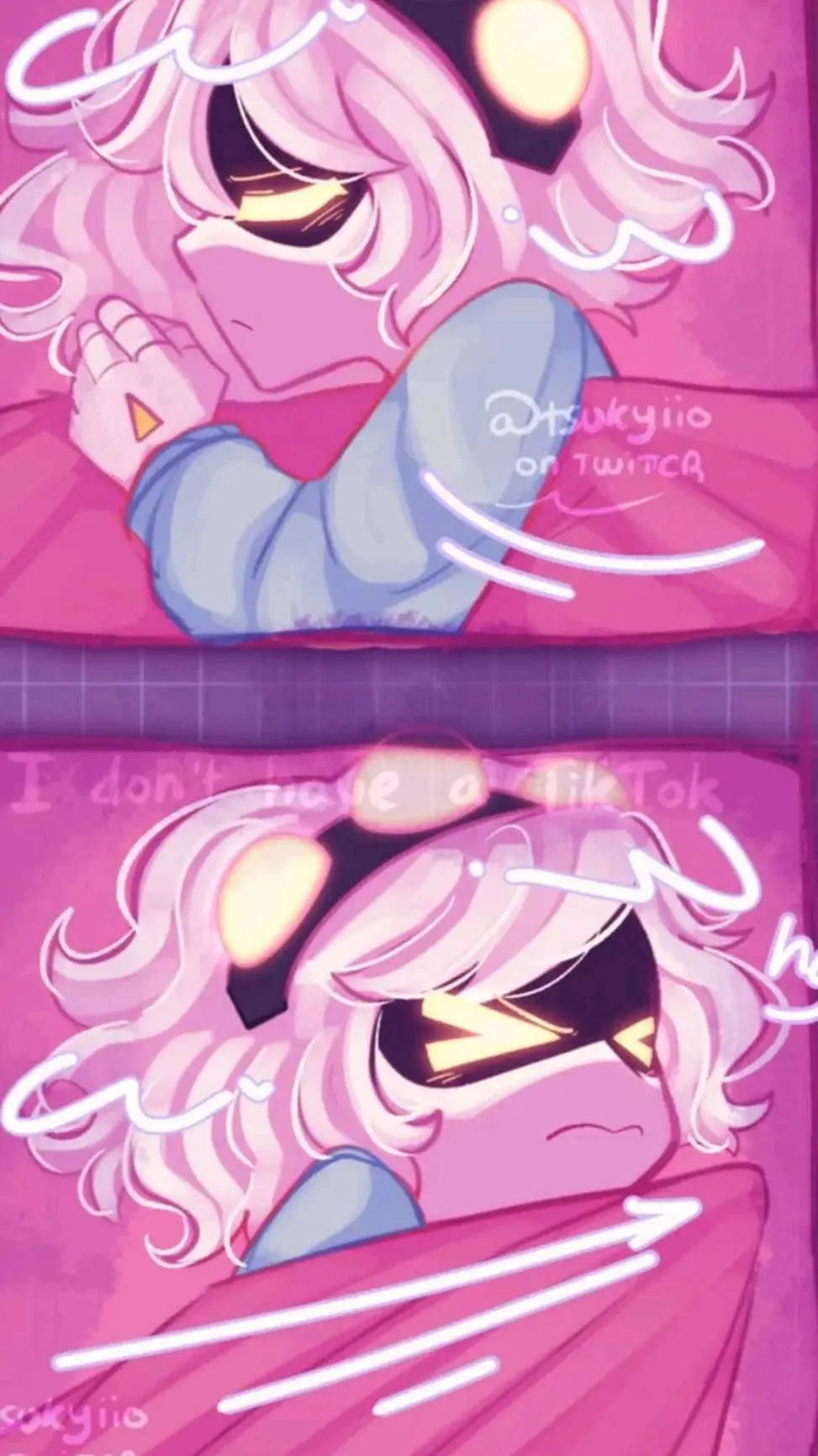 ai character: V y el calor background