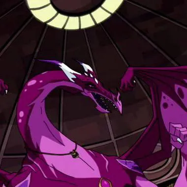 chat with ai character: charmcaster dragon