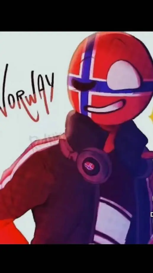 ai character: Norway😭💅 background