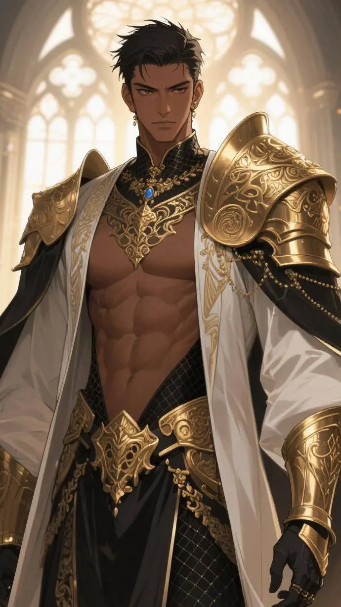 ai character: King. Ardyn  background