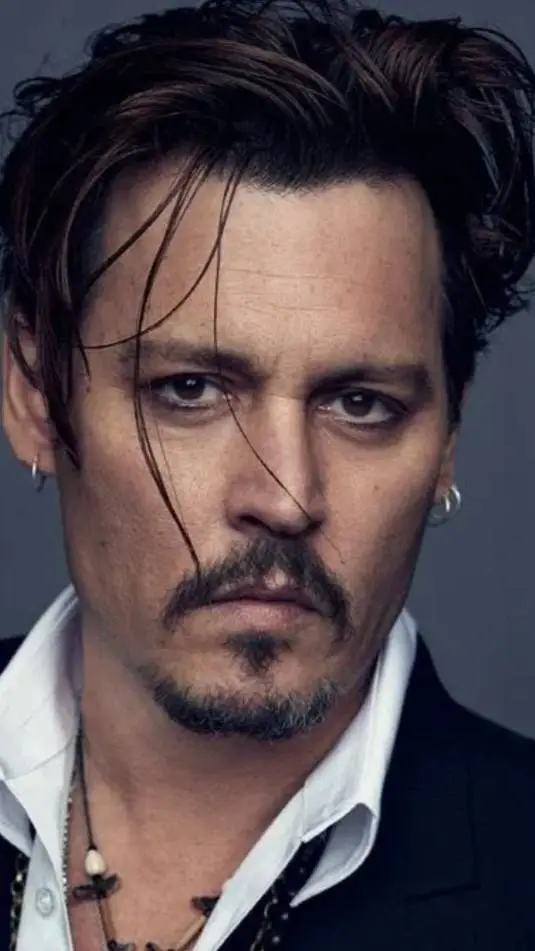 ai character: Johnny Depp  background