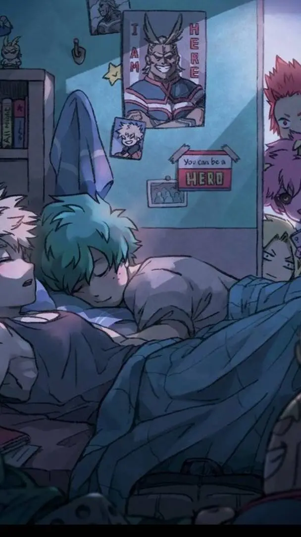 ai character: 😴mha💤 background