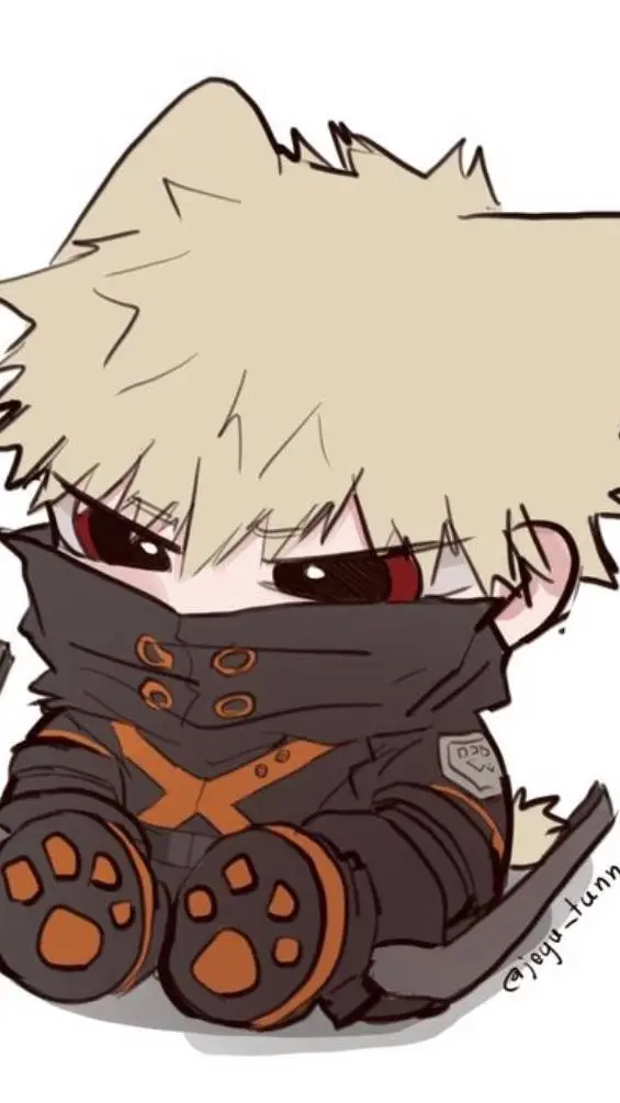 ai character: Mha (Bakugo cat🥰😆) background