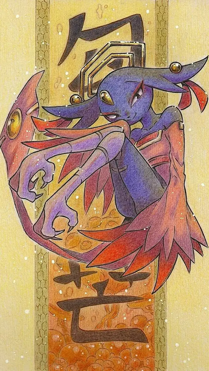 ai character: Goumang  background