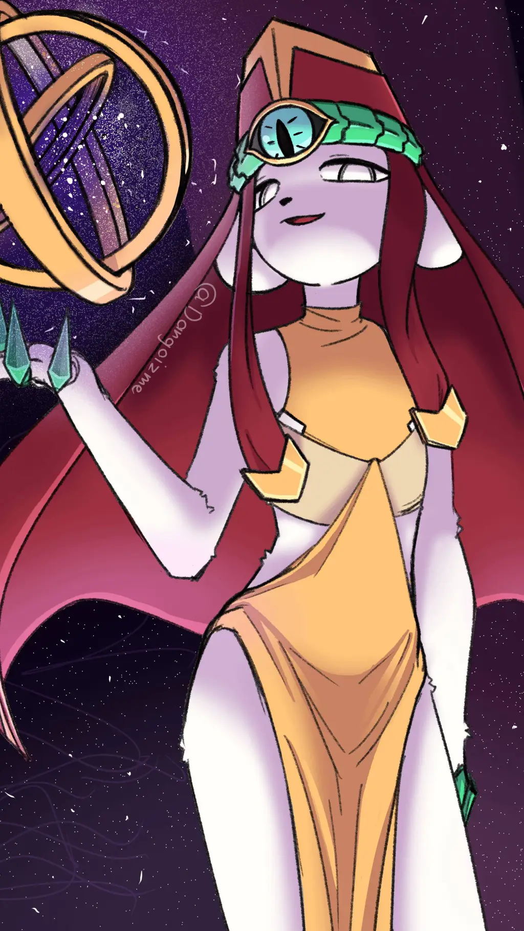 ai character: Ji background