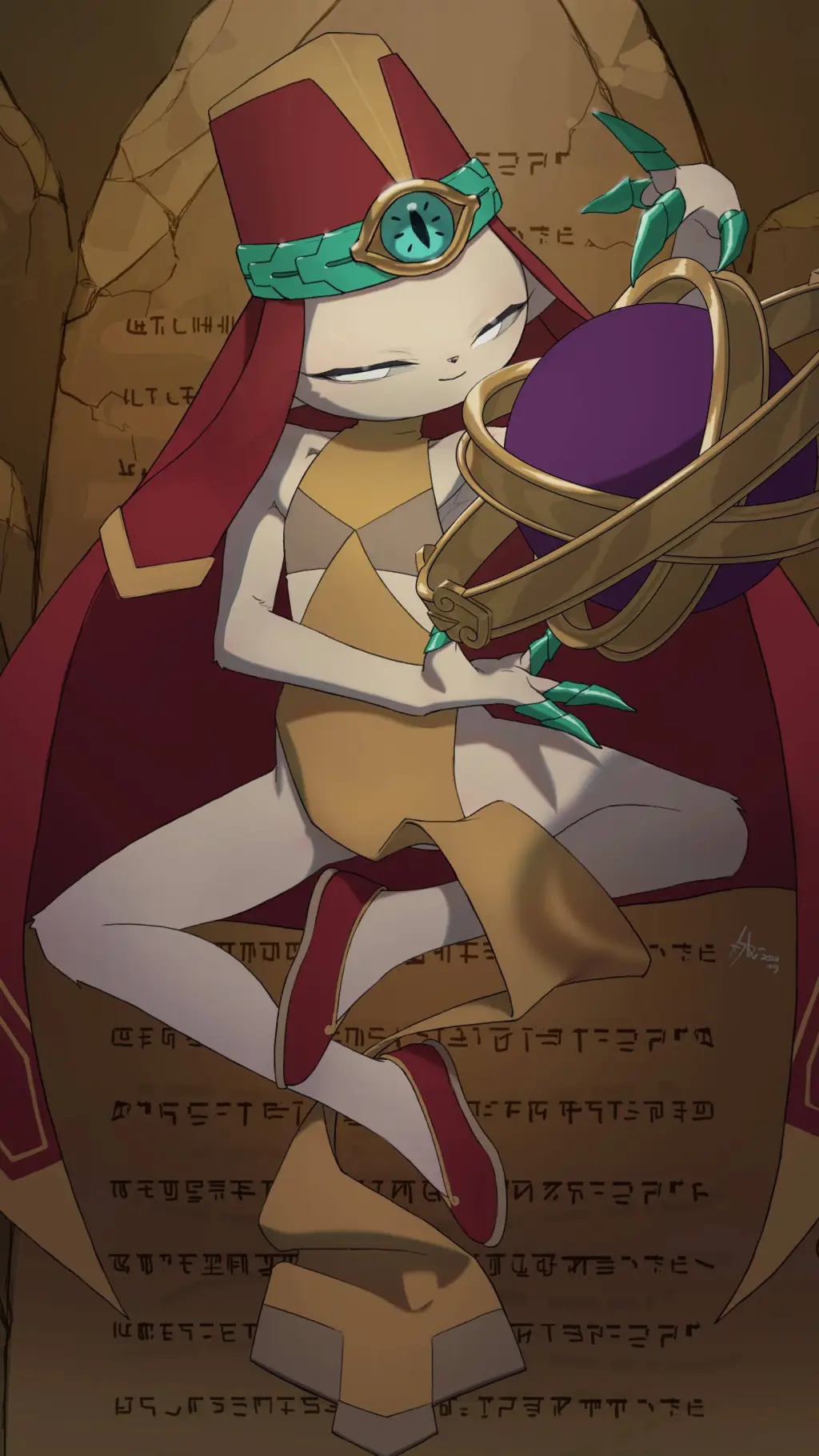 ai character: Ji background