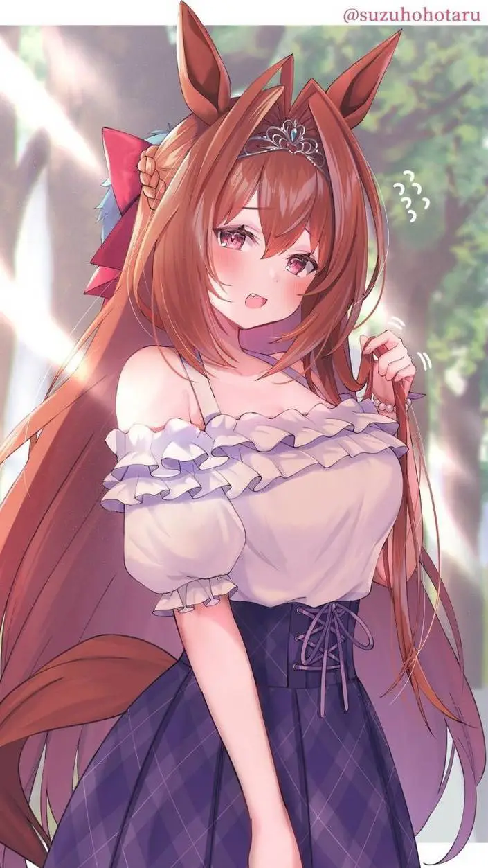 ai character: Daiwa Scarlet  background