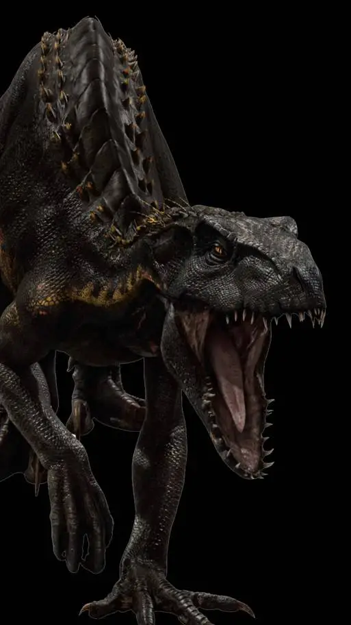 ai character: indoraptor background