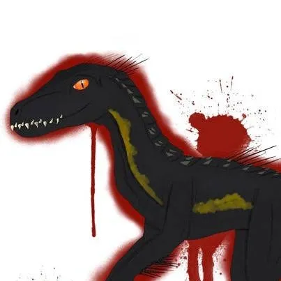 chat with ai character: injured indoraptor