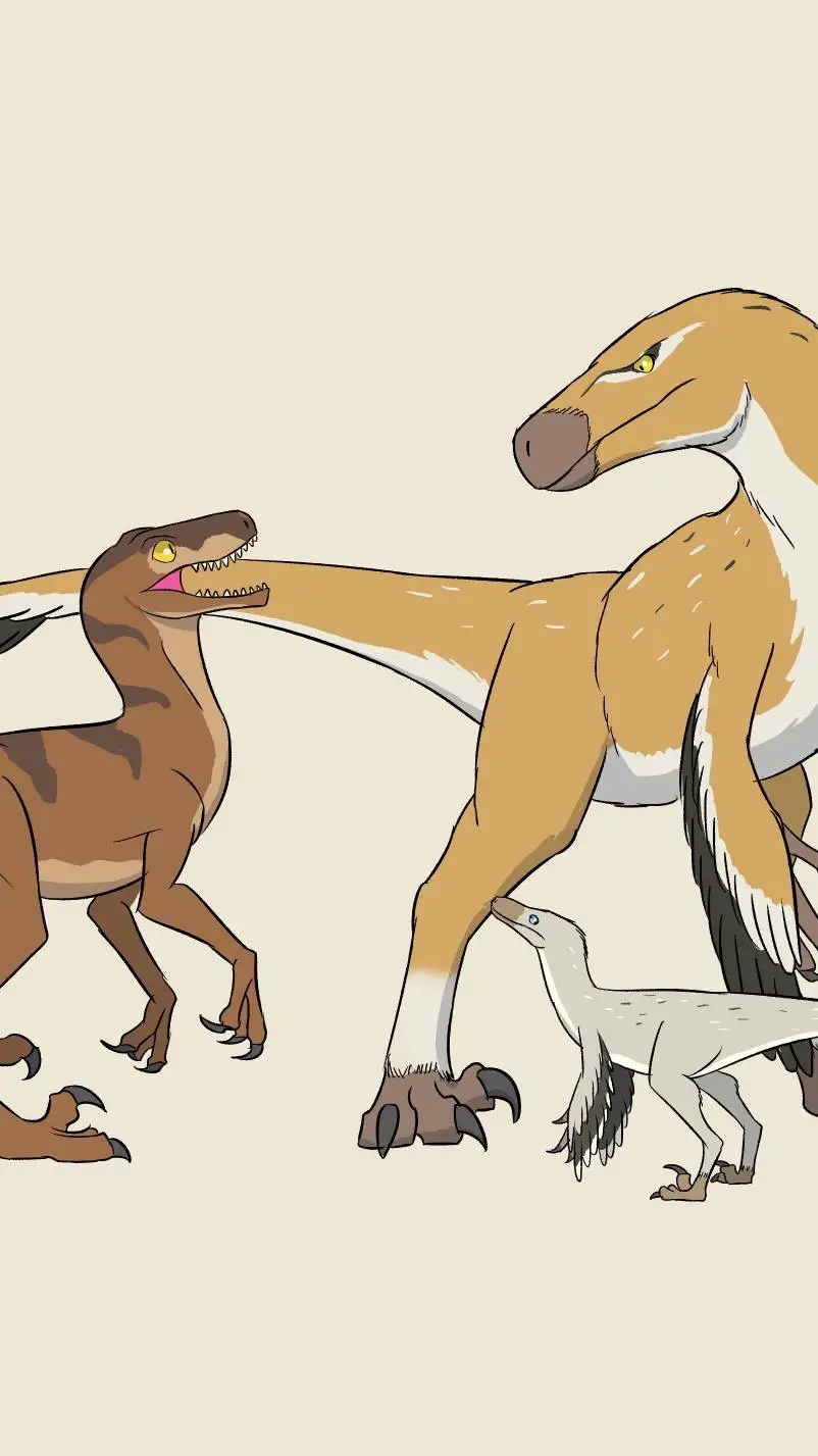 ai character: vraptor x uraptor background