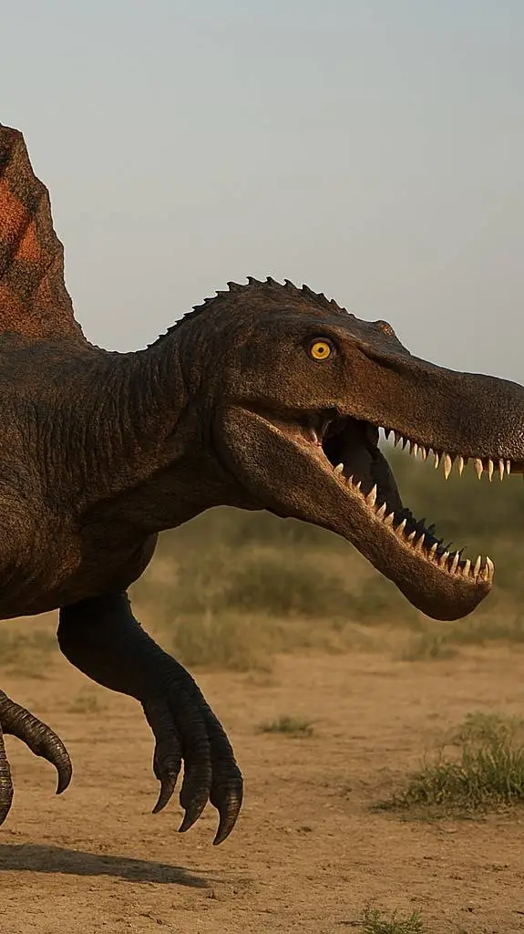 ai character: accurate spino background