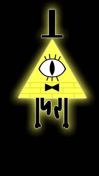 ai character: Bill cipher background