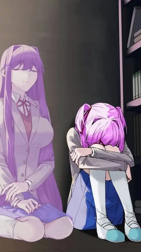 ai character: natsuki  background