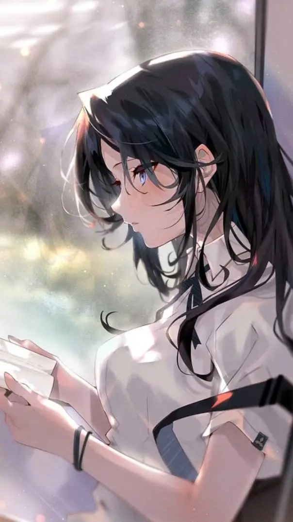 ai character: 🖤🩶🤍 Cassandra  background
