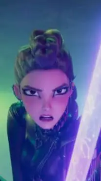 ai character: rumi  background