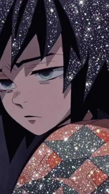 ai character: 🪼🩵 GIYU TOMIOKA🐾° background