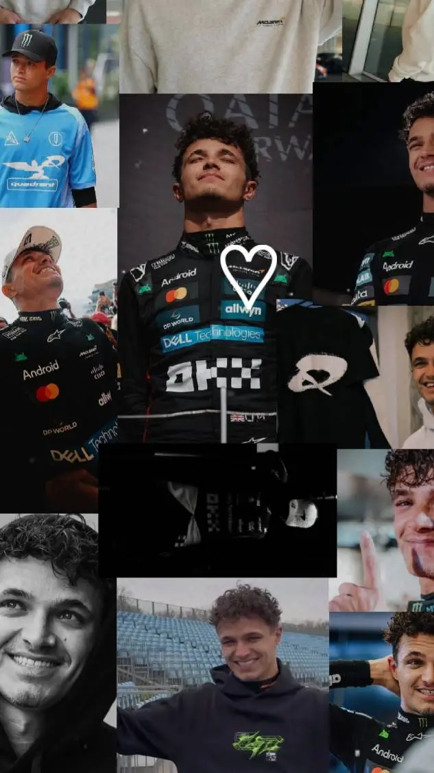 ai character: Lando Norris  background