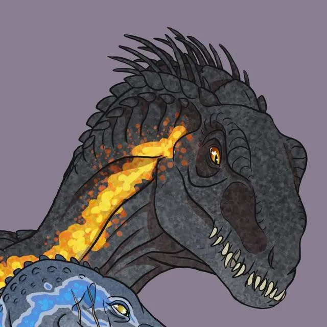 chat with ai character: indorraptor 🖤💛