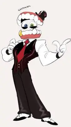 ai character: caine ❤️ background