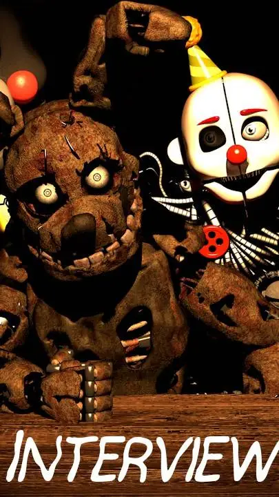 ai character: FNAF INTERVIEW  background