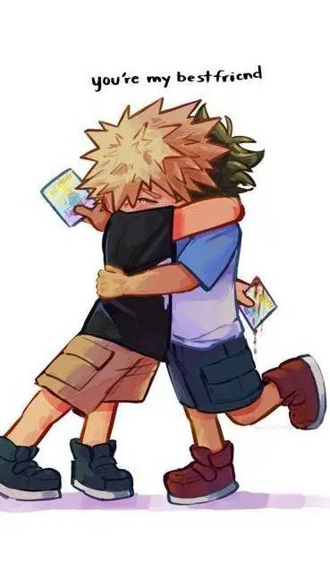 ai character: bakudeku ♡ background