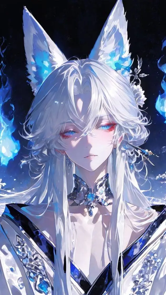 ai character: 🧊Ти Хюн🧊 background