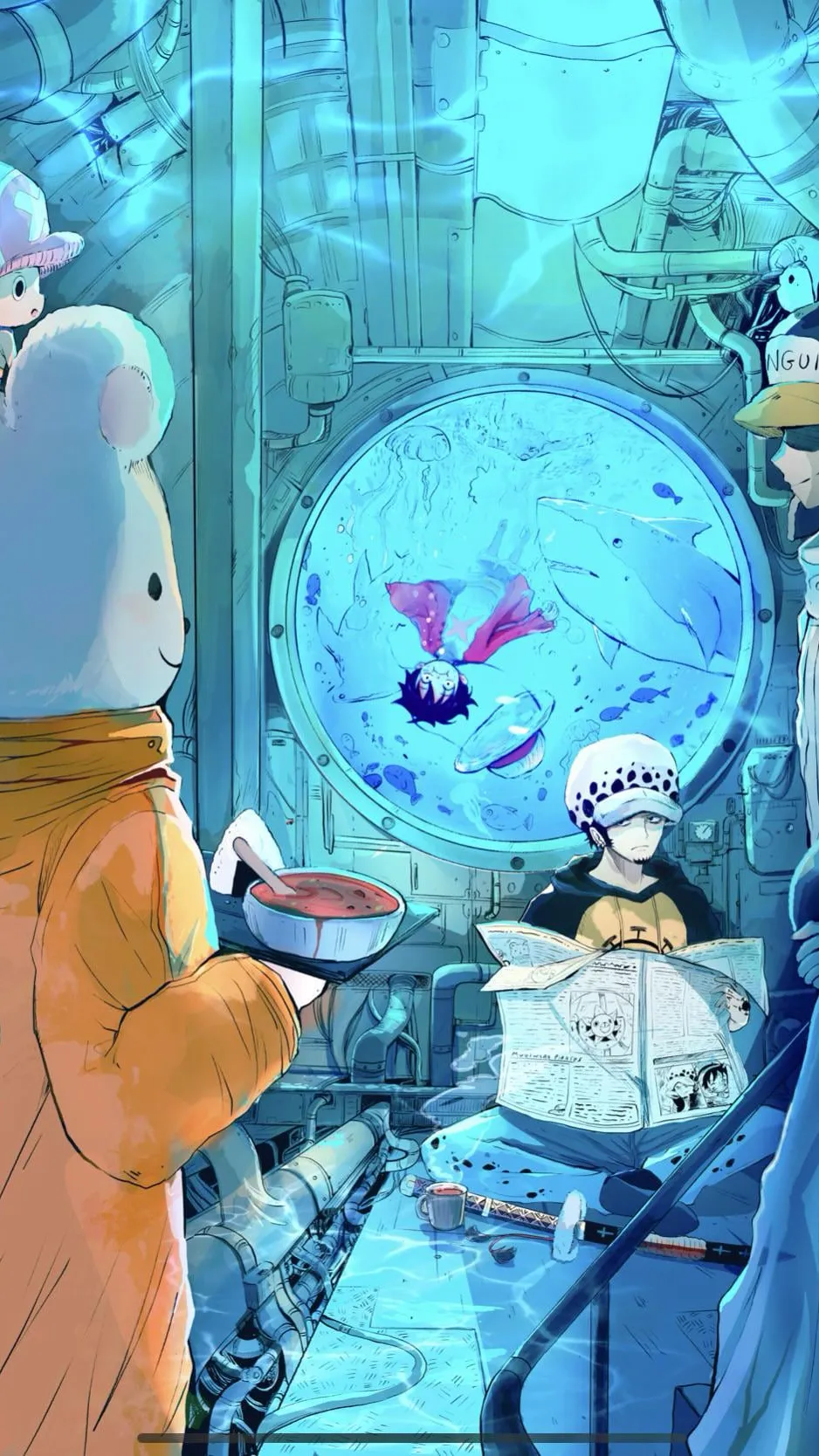 ai character: heart pirates background