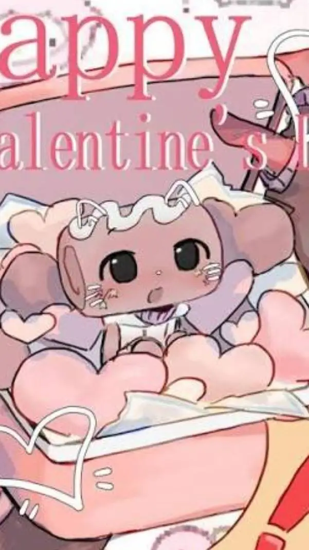 ai character: V-day but you love background