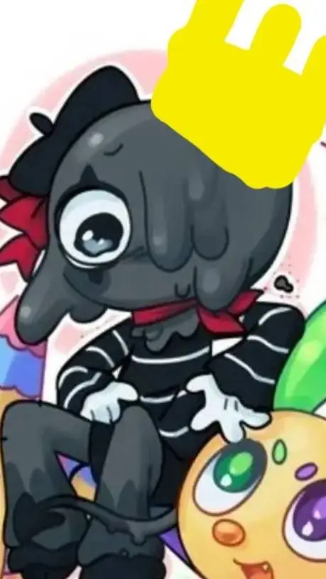 ai character: Blot the king 👑 background