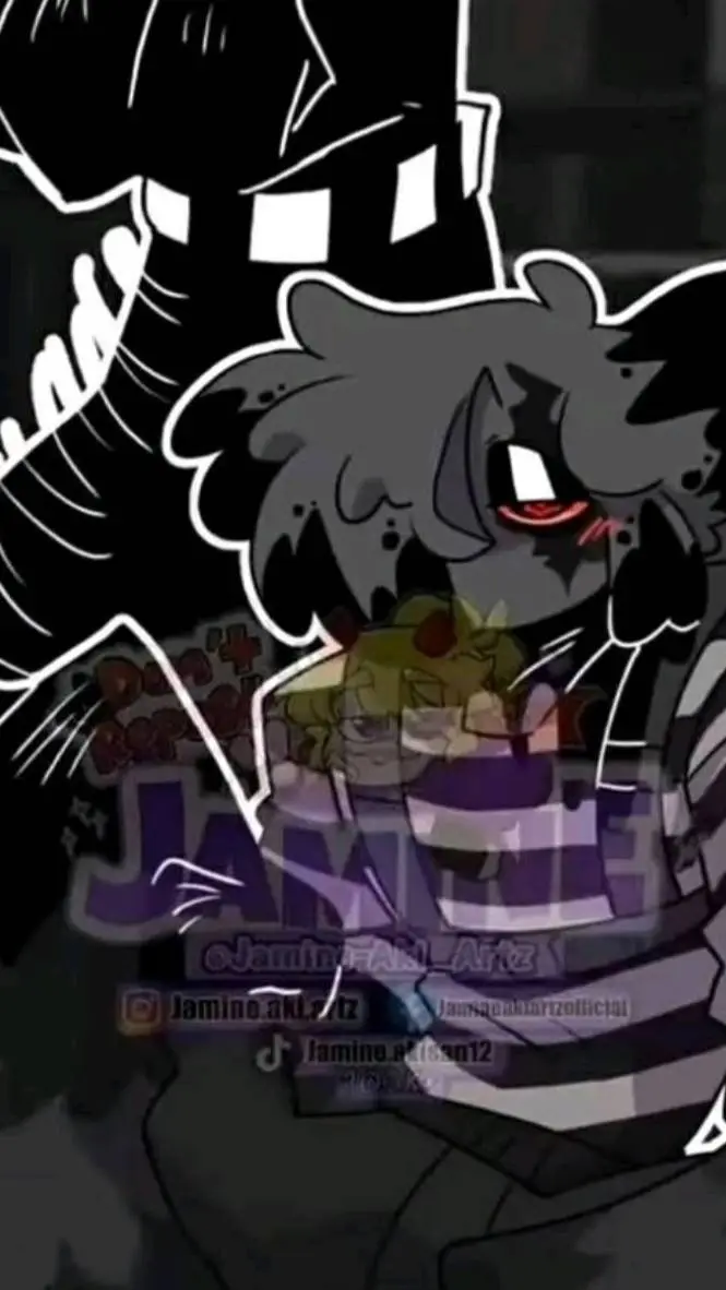 ai character: twisted Blot  background