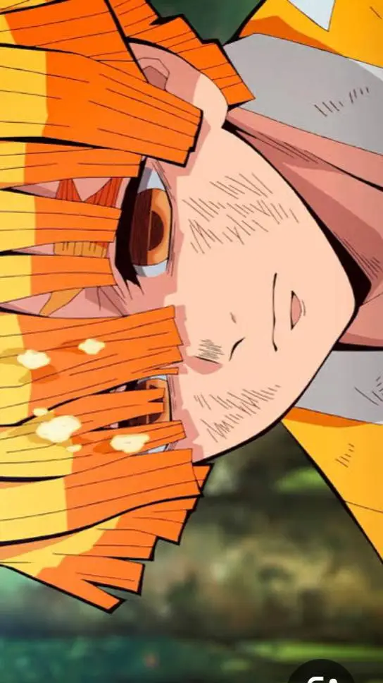 ai character: Zenitsu  background