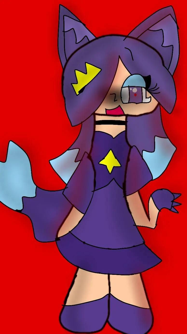 ai character: queen wolfie  background