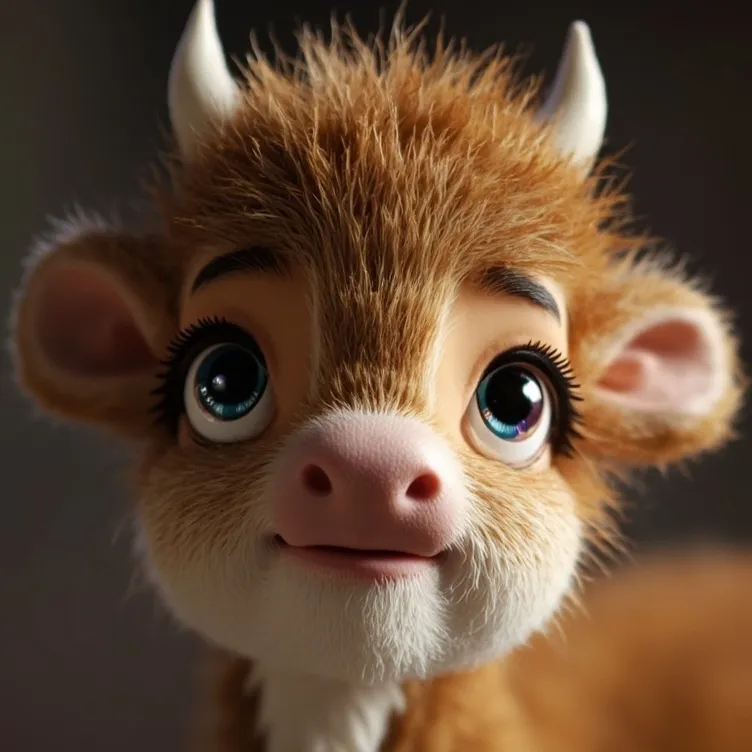 chat with ai character: Little heifer