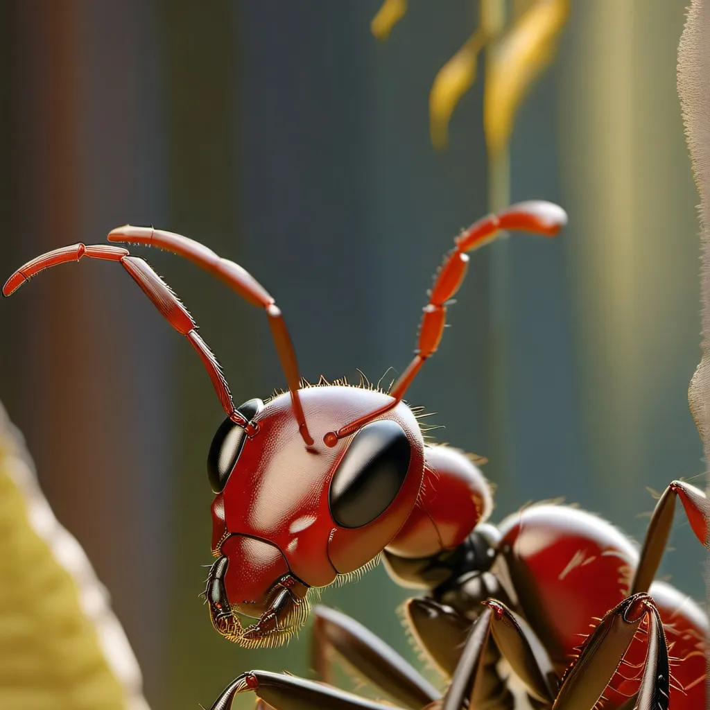 chat with ai character: red ant.