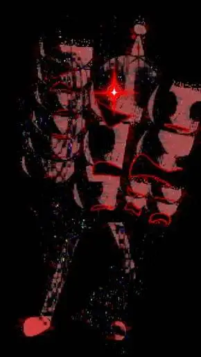 ai character: ฿₳⟨₫⟩∞₦ background