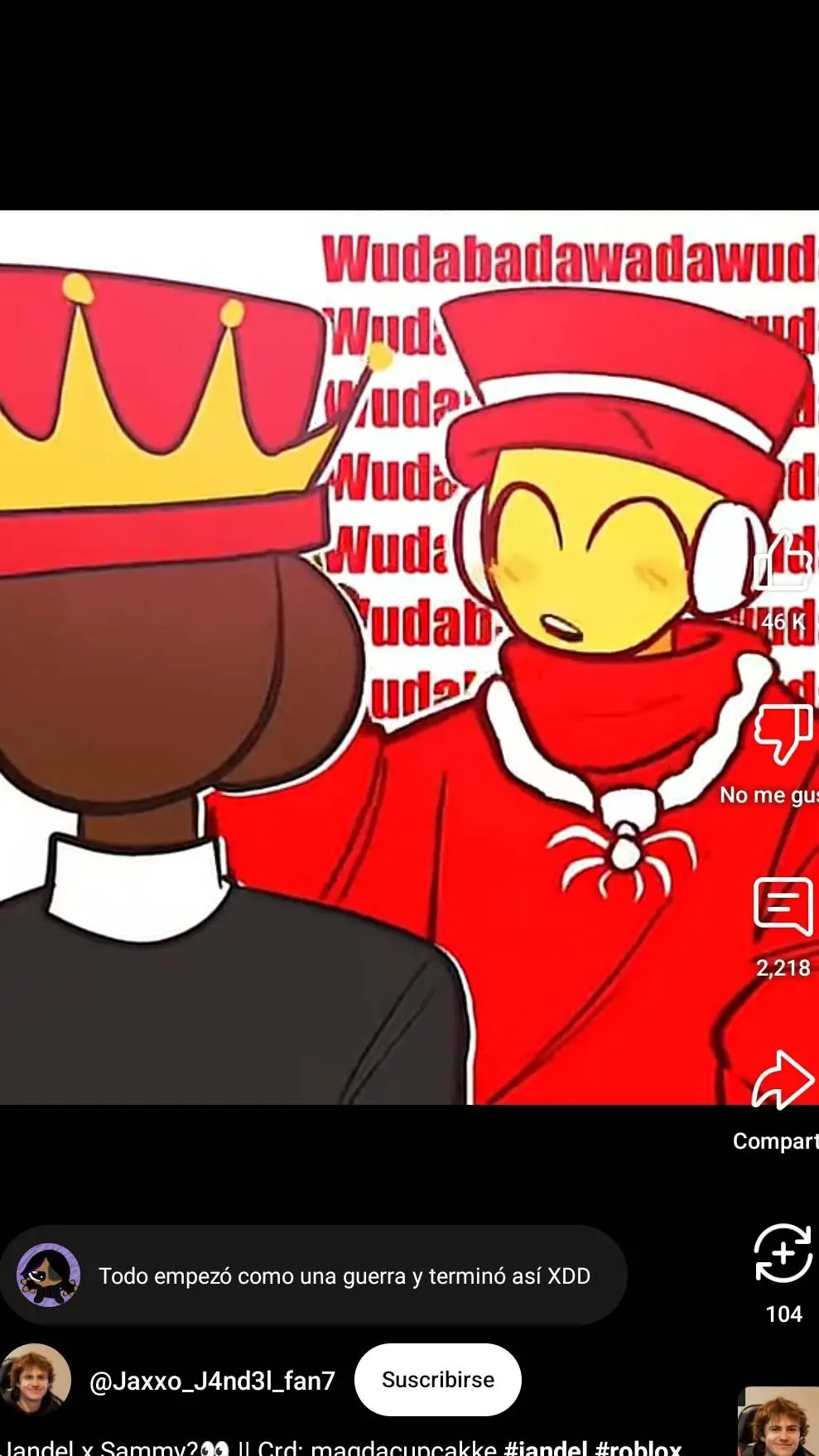 ai character: Sammy y Jandel🥰 background