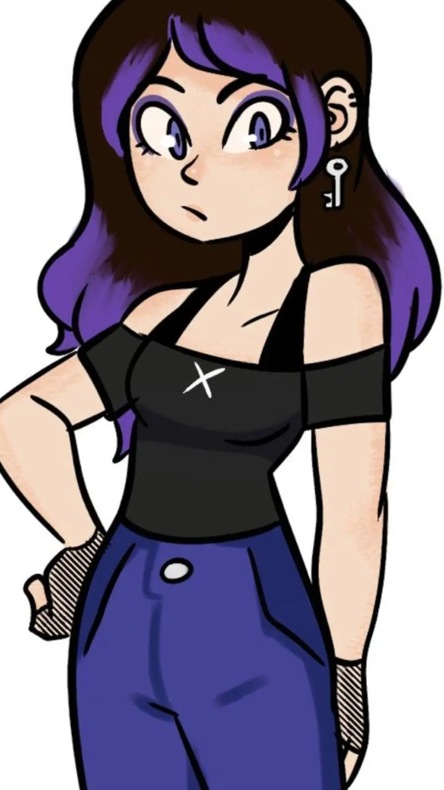 ai character: Mili (fnaf SL) background