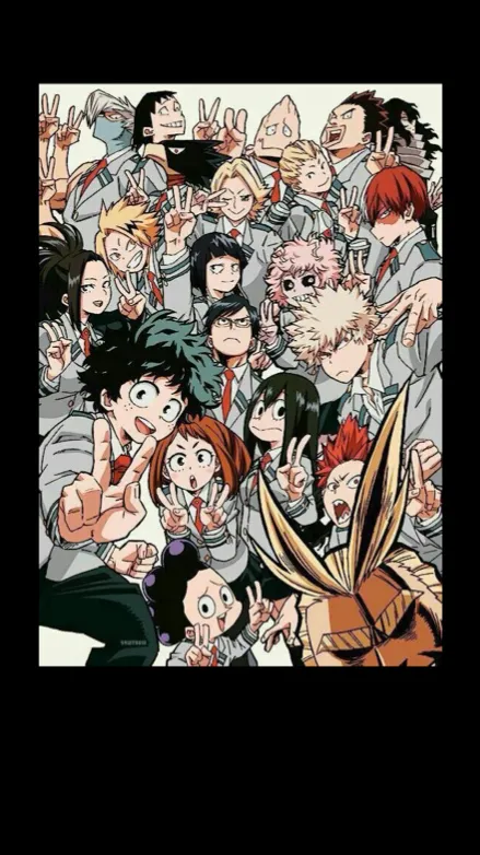 ai character: MHA STUDENTS background