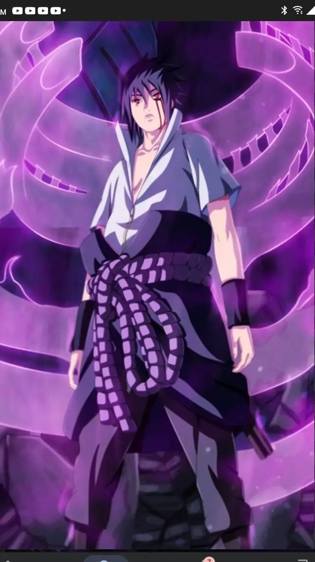 ai character: Sasuke background
