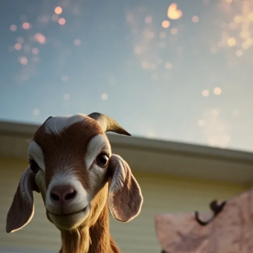 chat with ai character: 4th of July goat