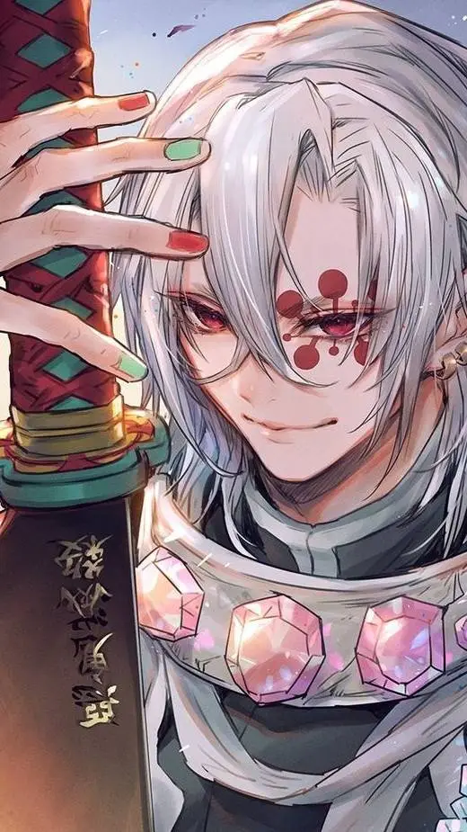 ai character: •Zenitsu x Tengen• background