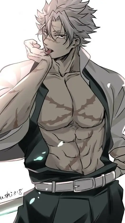 ai character: If Sanemi went far background