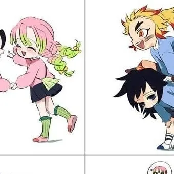 chat with ai character: Kinder Hashiras!! 