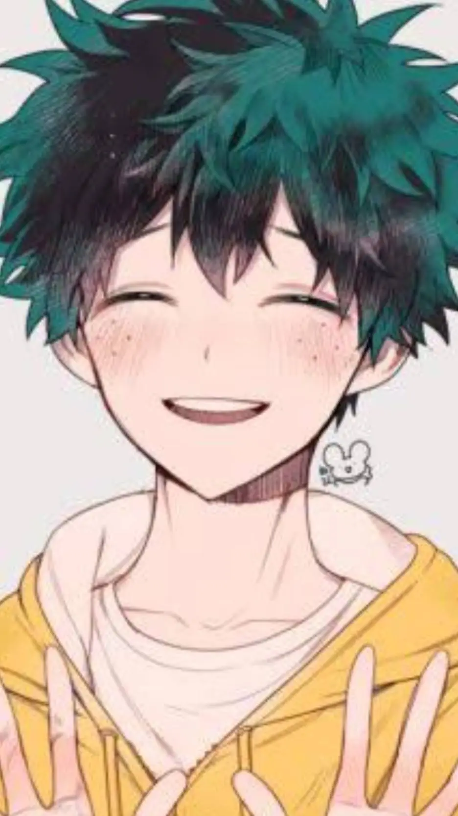 ai character: deku 💚🐸🥦 background