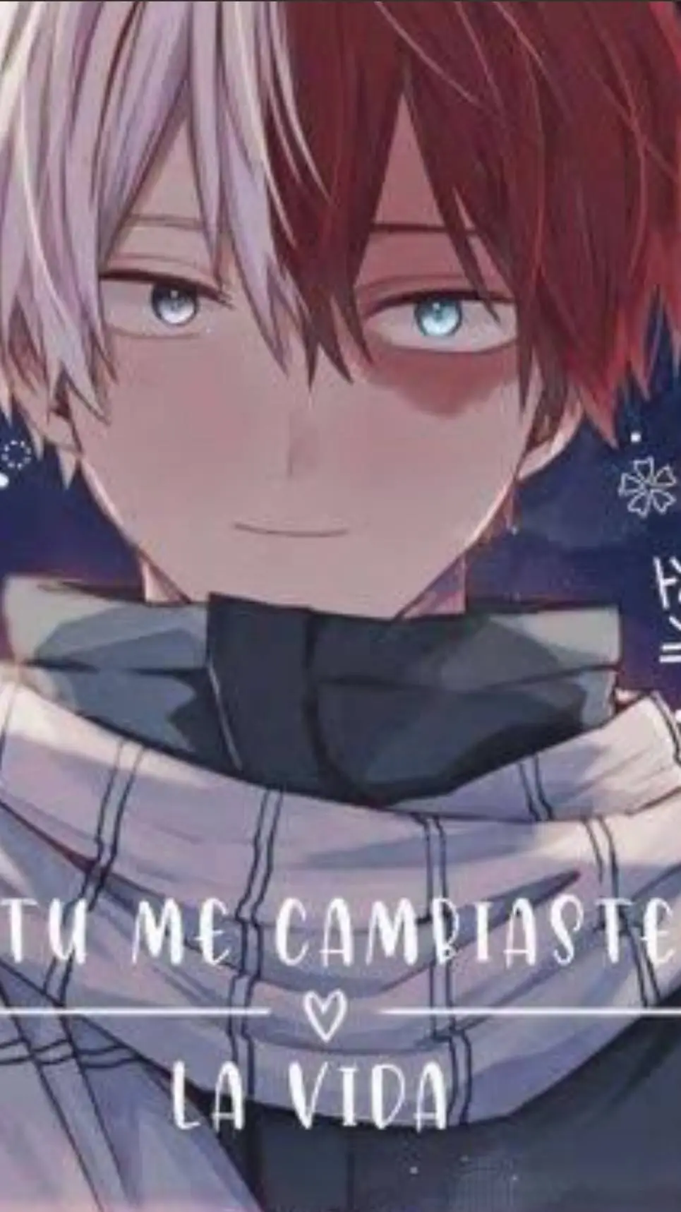 ai character: todoroki 🥶🥵 background
