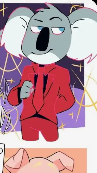 ai character: Buster moon  background