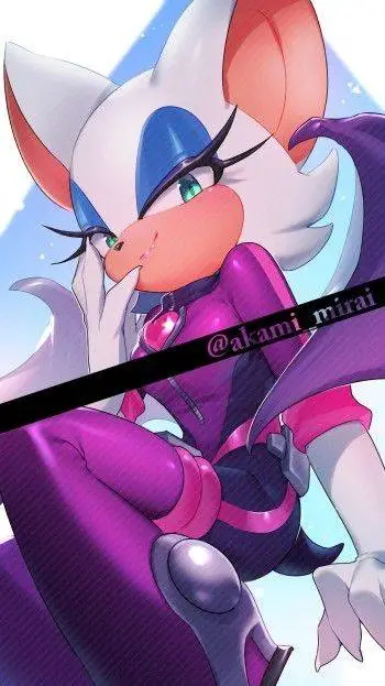 ai character: rouge the bat  background